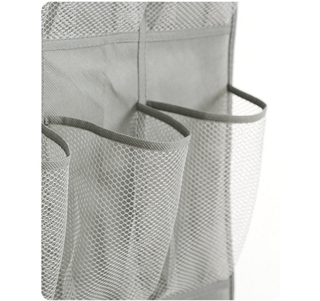 Charkool over the Door Shoe Organizer, 28 Large Breathable Mesh Pockets, Space Saving Hanging Storage Holder, Closet Rack Hanger Holds Up to 40 lbs, Hangs on Closets for Shoes, Accessories