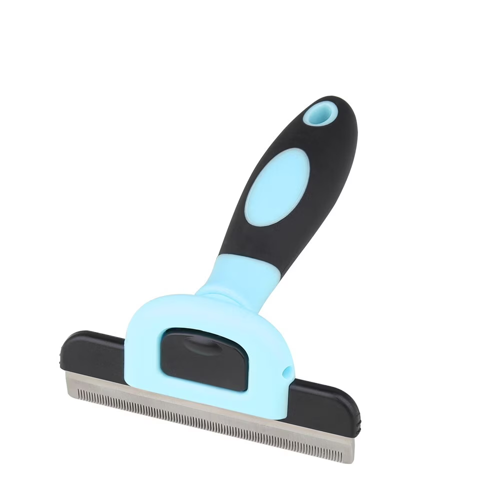 Charkool Dog/Cat Grooming Rake, Grooming Tool, Removes Loose Hair and Tangles