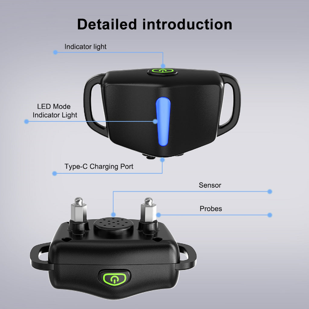 Charkool Dog Training Collars with Remote 2600ft, Smart Dog Shock Collar with 4 Training Modes and Training Icons, Waterproof Electric Dog Shockers for Large and Medium Dogs